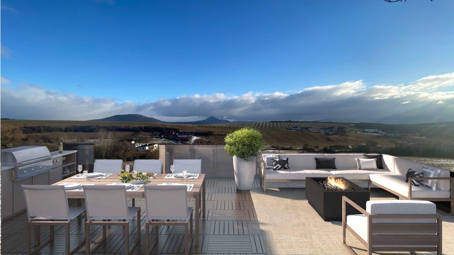 Pozemok s panoramatickým výhľadom, 6214 m² , Župčany